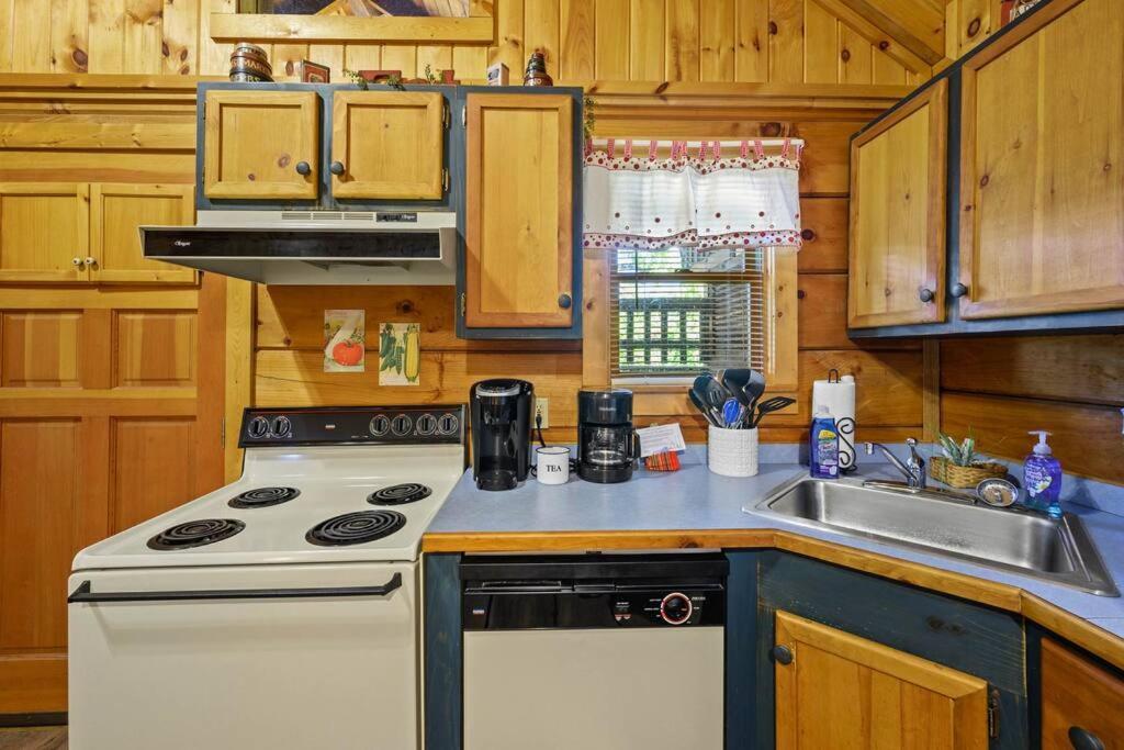Do Not Disturb - Pigeon Forge Smoky Mountain Studio Cabin, Hot Tub, Fireplace Dış mekan fotoğraf